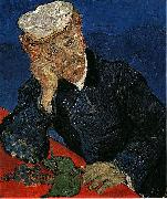 Vincent Van Gogh Portrait of Doctor Gachet oil painting reproduction